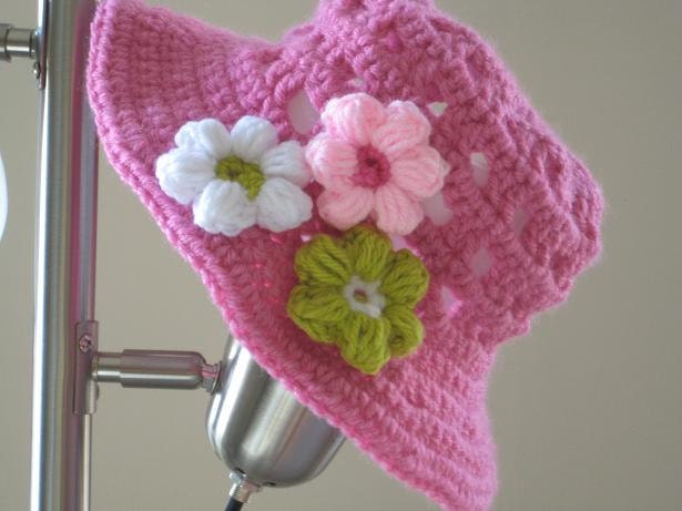 Crochet Pattern Baby Sun  Hat , Hat Crochet Pattern, Baby to 10 Years ( pdf pattern)