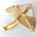 Napier Mushroom Brooch- Gold- Silver- Vintage Pin- 1960s