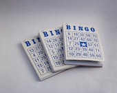 Recycled Vintage Bingo Board Notebook
