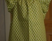 Designer Fabric Peasant shirt- short sleeved