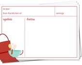 PRINTABLE - Recipe Card (Kiss the Cook)