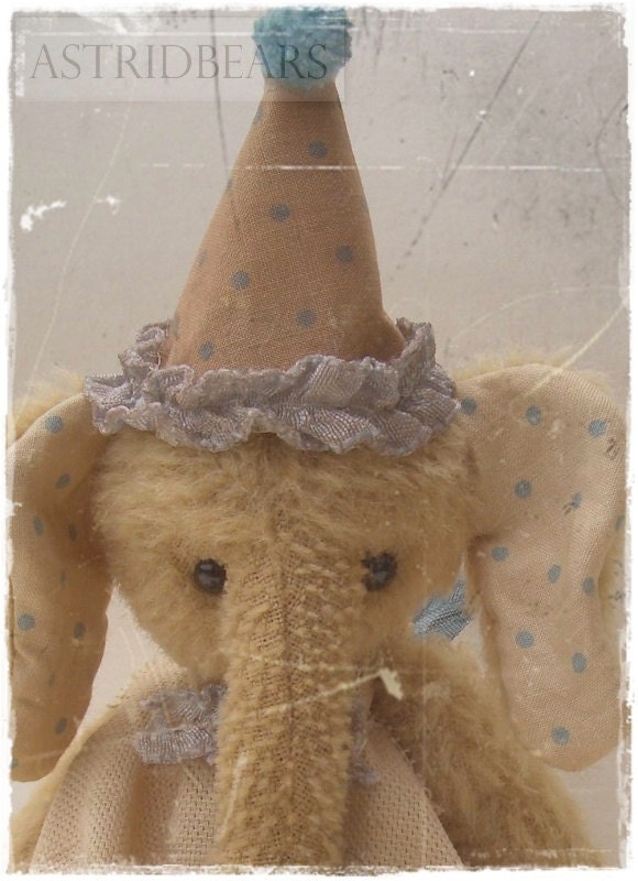 pattern elephant Elly epattern 6.25 inch by ASTRIDBEARS - PDF