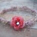 Baby Halo, Pink Rose Halo, Flower Newborn Halo, Photography Prop, Newborn Photo Prop
