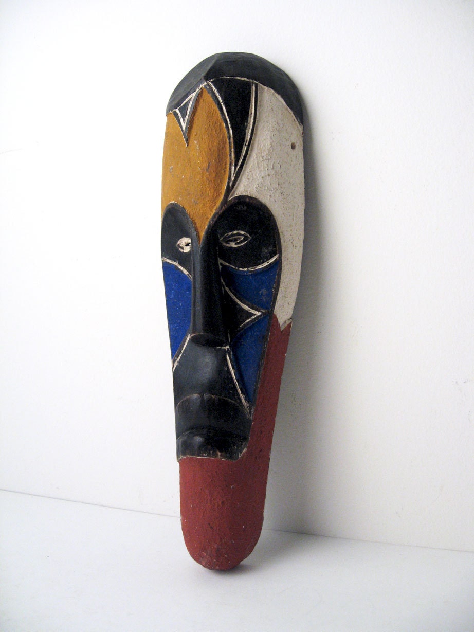 Decorative African Masks Collection - Mid-Century Decorative Objects