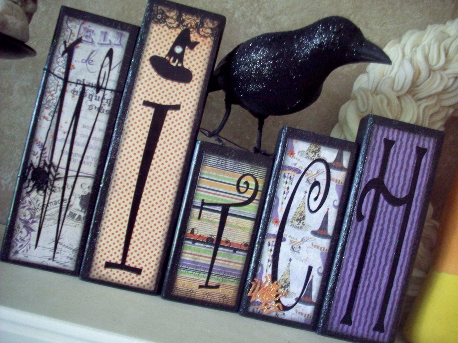 Witch Halloween Block Set