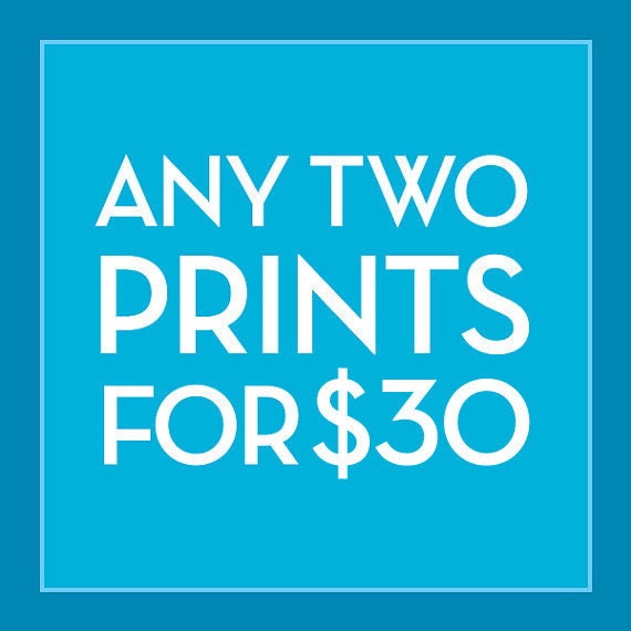 Pick Any Two 12x16 Prints for 30 Dollars