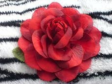 Rockabilly Red Country Pin Up Rose