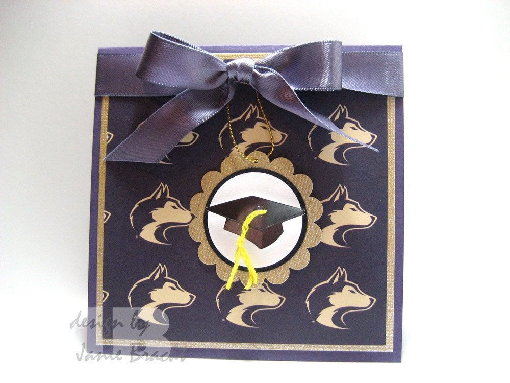 University of Washington Huskies - Graduation Card