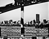 reveal yourself - fine art photograph- 8x12  -black and white - boston-  massachusets