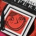 HAPPY FACE gift tag set of 3