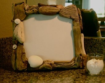 Driftwood Frame Bulletin Board by PacificDrift on Etsy