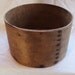 RESERVED -Vintage round wood cheese mold
