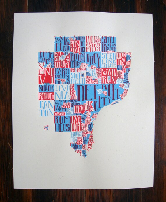 Metro Detroit Map