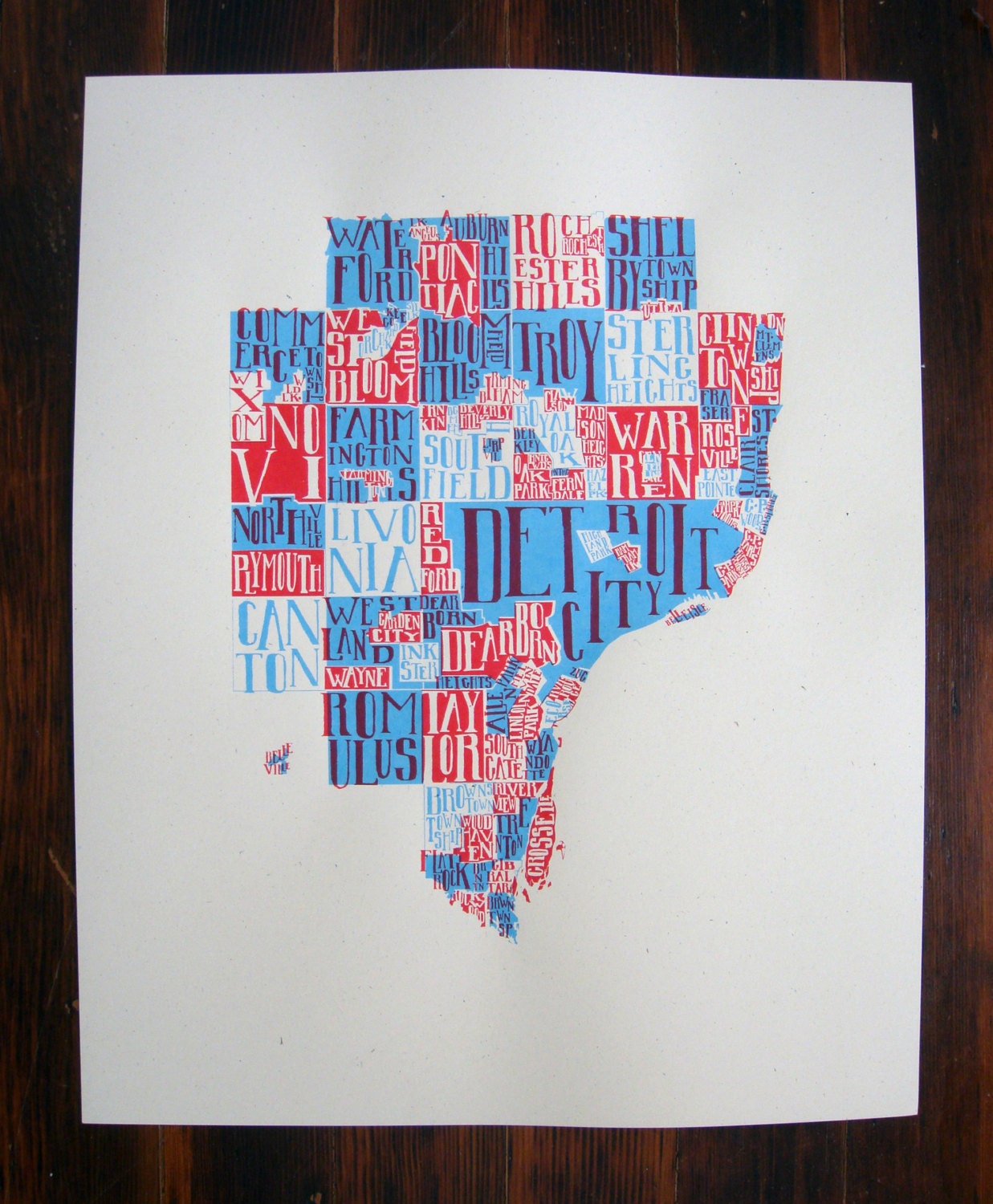 Metro Detroit Map