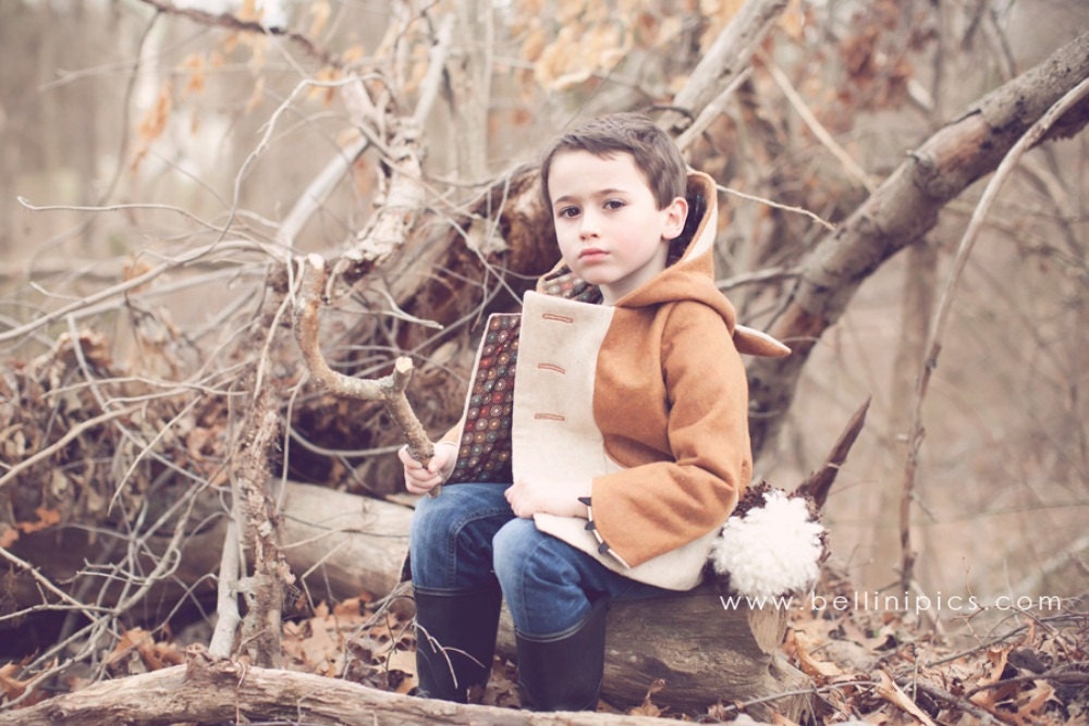 Kids Fantastic Fall Fox Coat