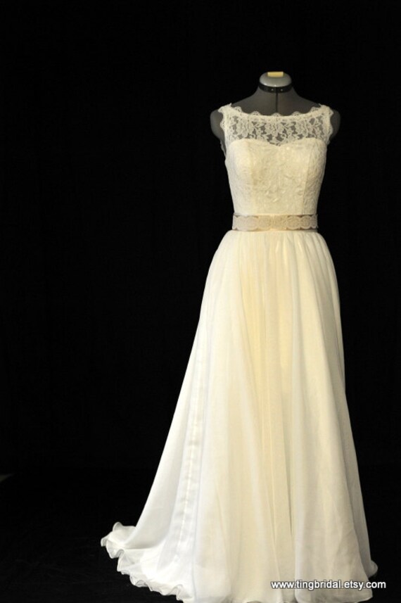 Rebecca---Sweetheart neckline with Boat neck Lace overlay---vintage inspired