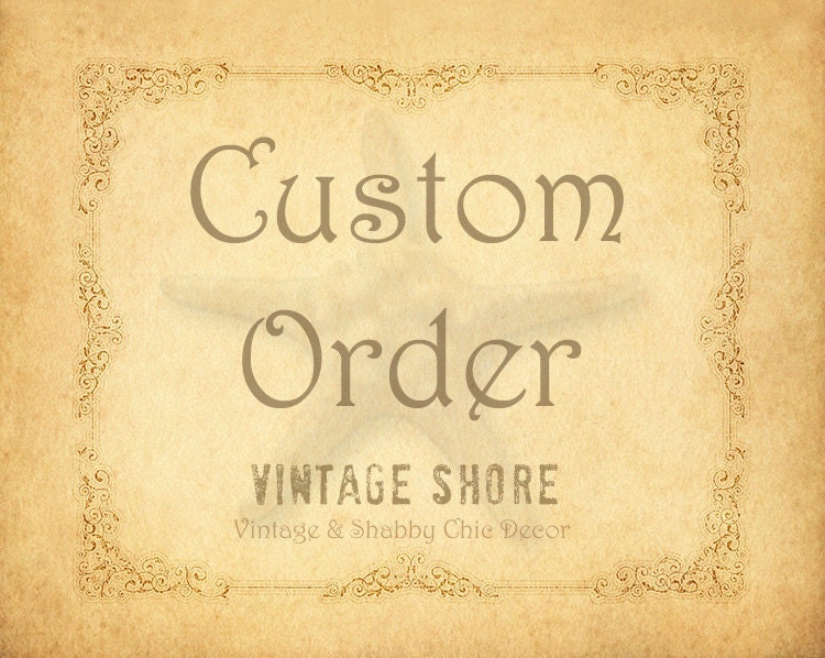 Custom Order for Jamie - Wedding Package