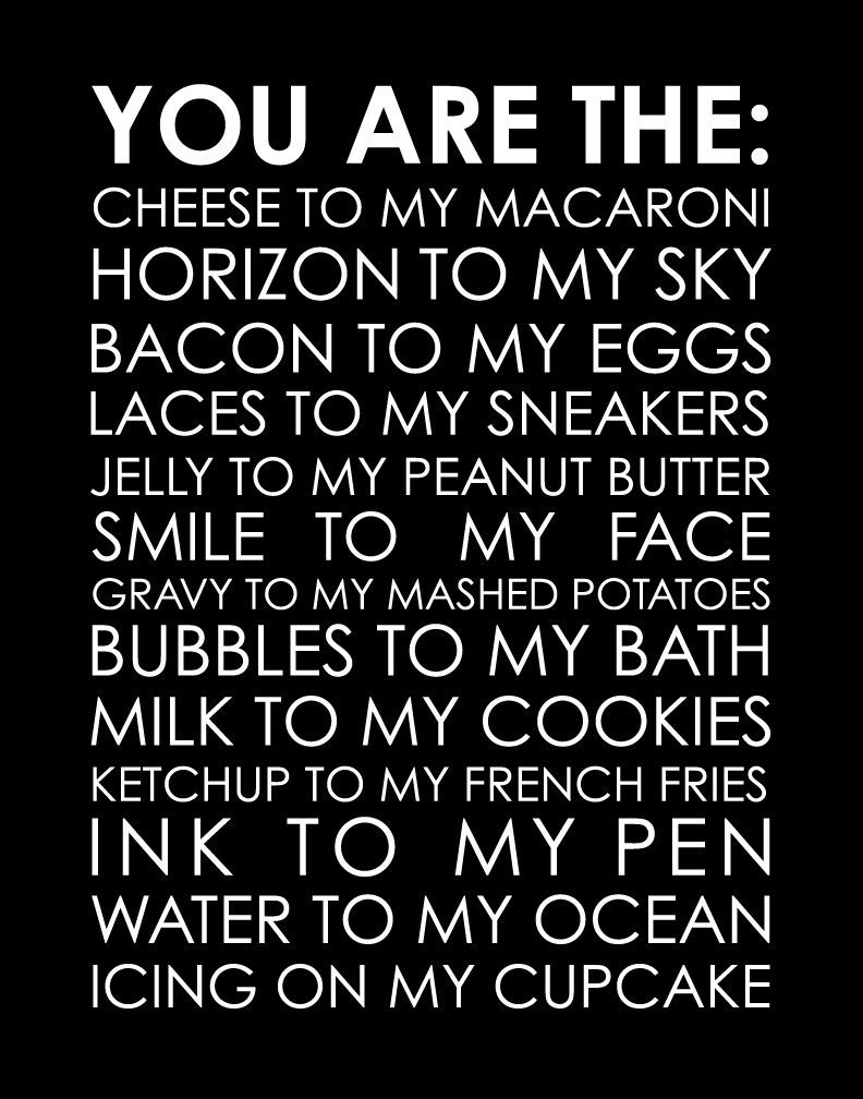 You Are The Cheese To My Macaroni Print - 8"x10"