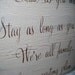 Wedding Signs Seating Plan, Seating Chart, READY TO SHIP - "Come as you are, Stay as long as you Can, We're all family, So no seating plan"