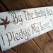 Beach Wedding sign, Destination wedding, -"By the Salty Sea I Pledge My Love to Thee"  Starfish fish or Seashells