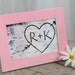 Personalized Birch Bark Heart print, Clean, Simple, Elegant, Rustic Chic, Cottage Chic Beach Decor