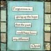 Mixed Media Art: Forgiveness Oprah quote - 5x7 print - Whimsical Art, Folk Art, Inspirational Art, Wall Art - blue