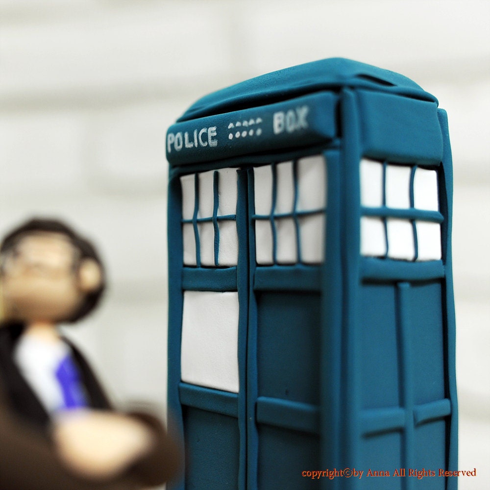 Doctor who wedding cake topper decoration gift keepsake