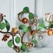 Vintage Italian Tole Sconce - Vintage Metal Tole Candle Holder - Vintage Metal Floral Tole Candelabra