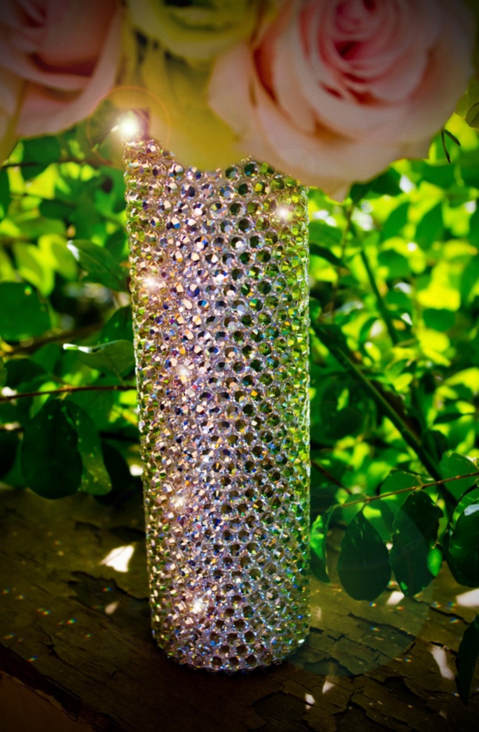 Bouquet Handle - Custom Made Crystal Bridal Bouquet Handle - Ultimate Bouquet Jewelry - Wedding Bling