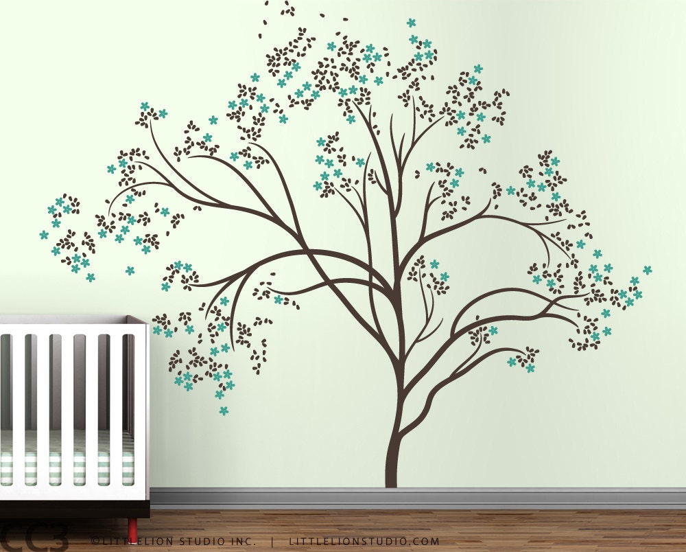 Blossom Tree Extra Large Wall Decal - Japanese Cherry Blossom Tree Decal