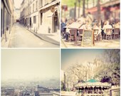Paris set I - Fine Art Photographs - a set of 4 photos