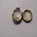Vintage Silver Opalescent Locket