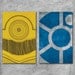 Minimalist Star Wars Character Posters // Any 3 Designs // Three 11"x17" Science Fiction Art Prints