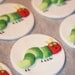Fondant cupcake toppers Caterpillar