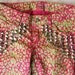 Crazy Cool Neon Leopard Studded Pants 29"