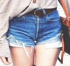 Made to Order- Custom Classic High Waisted Cut Off Shorts