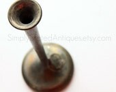 Silver plate souvenir bud vase