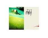 Lomo chairs - 8X10 Graphic Art Print