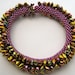 Bead Crochet Bracelet Pattern: Spikes Number 1 (Variations A and B)