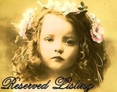 Reserved Custom Listing for Denise