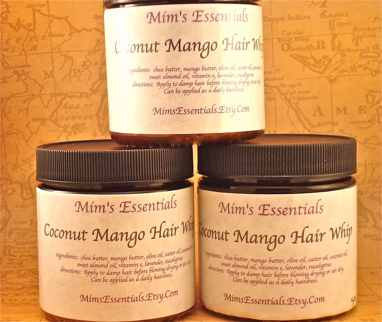 Coconut Mango Hair Whip, 4oz