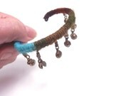Hippie Bracelet EcoFriendly Wool Recycled Tagt 123 cc loh ostat socal etsy guild tenx tt cccoe sos steam team madcap lb