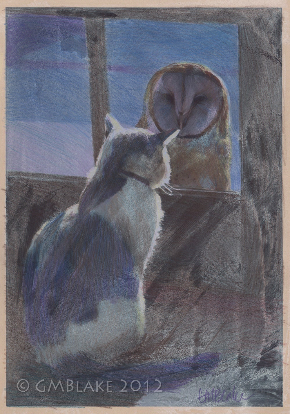 Window: art prints, cards