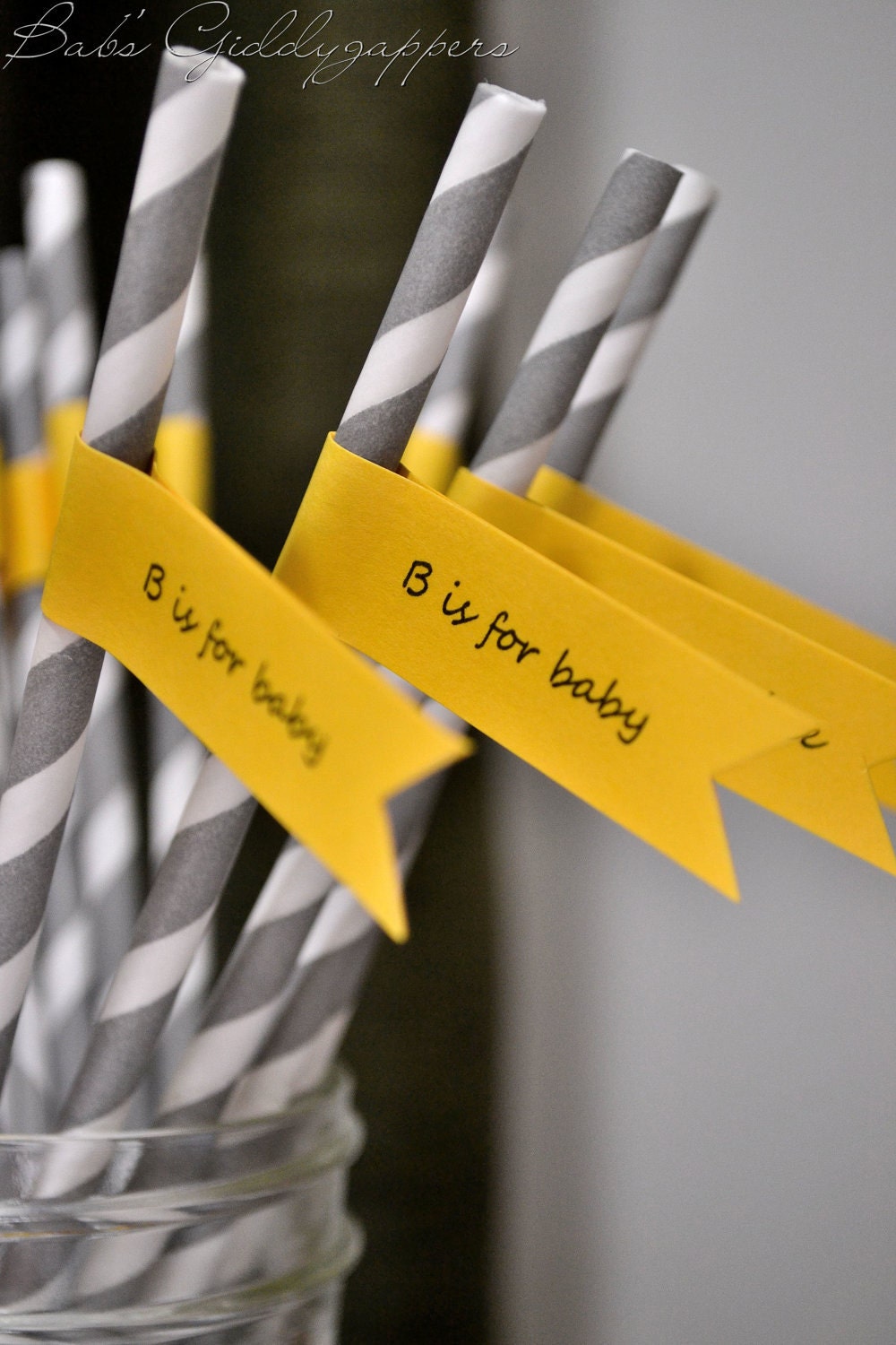 Drinking Straws for Baby Shower