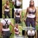 Steampunk Leather Under Bust Harness in Antiqued Brown, Black, or Plain Brown -Made to Order-