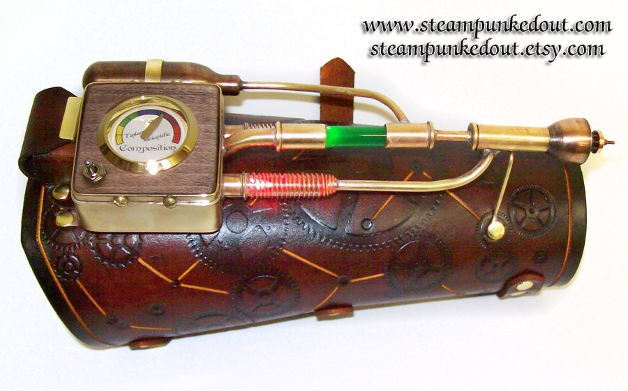 Steampunk "Strange" Detector Bracer