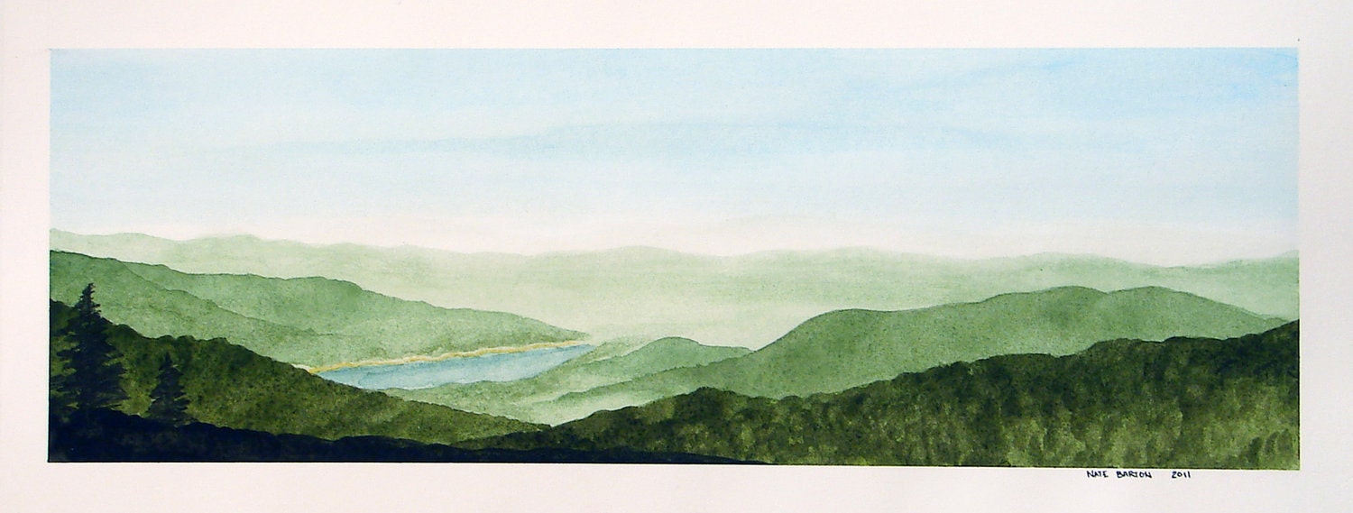 Lake View Print - etannotrab Lake View Print - etannotrab