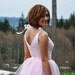 PETIT FOUR Tea Length Wedding Dress,Tulle Skirt, Colors