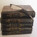 Antique Five Volume German Book Set / Das Cajutenbuch ober Nationale Charakteristiken and Lebensbilder aus der Westlichen Hemisphare