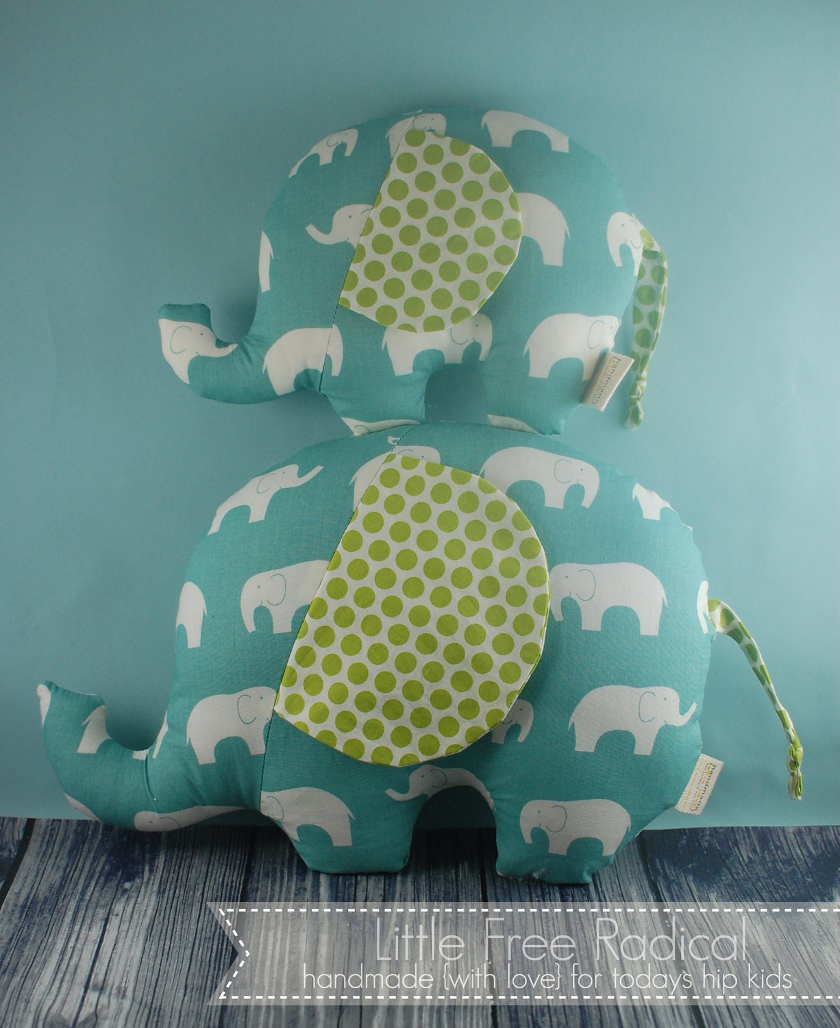 Mod Basics Elephant  - Small Softie - Eco-friendly Edition